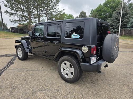 Black 2010 Jeep Wrangler Unlimited Sahara