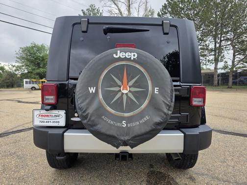 Black 2010 Jeep Wrangler Unlimited Sahara