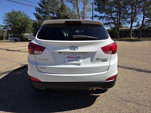 Cotton White 2013 Hyundai TUCSON Limited