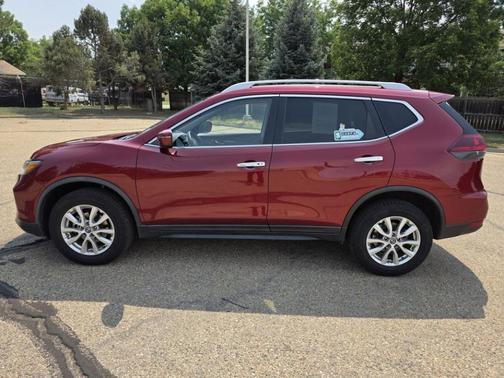 Maroon 2019 Nissan Rogue SV