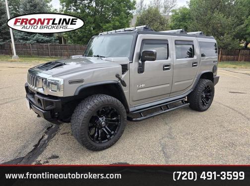 Gray 2008 Hummer H2