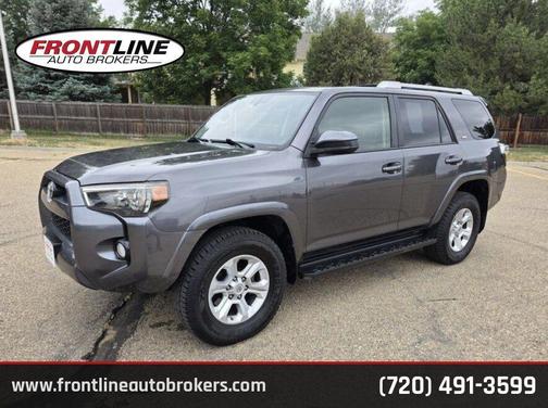Gray 2016 Toyota 4Runner SR5 Premium