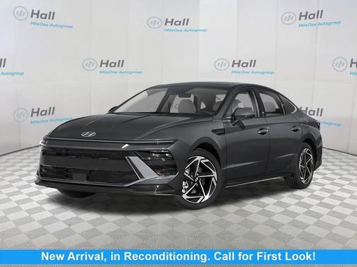 Black 2024 Hyundai SONATA SEL