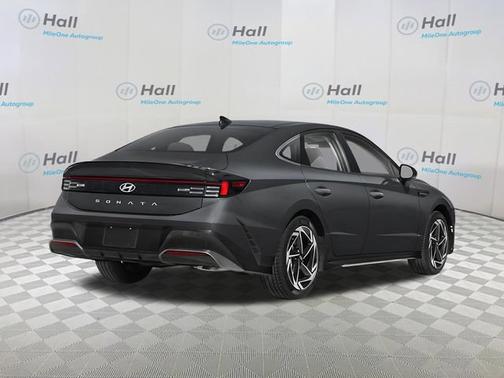 Black 2024 Hyundai SONATA SEL