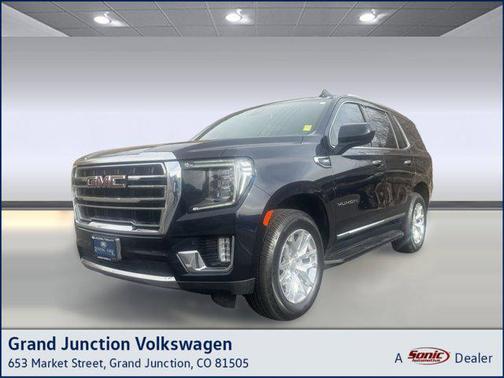 Midnight Blue Metallic 2022 GMC Yukon SLT