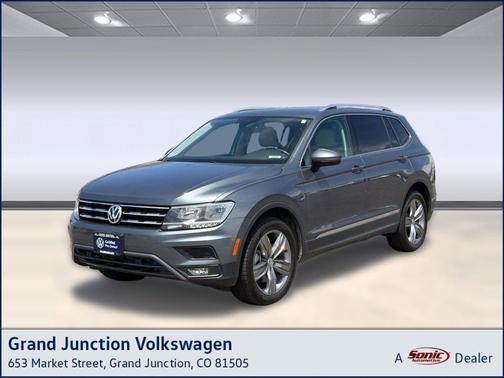 Platinum Gray Metallic 2021 Volkswagen Tiguan 2.0T SE 4MOTION