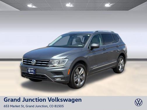 Platinum Gray Metallic 2021 Volkswagen Tiguan 2.0T SEL