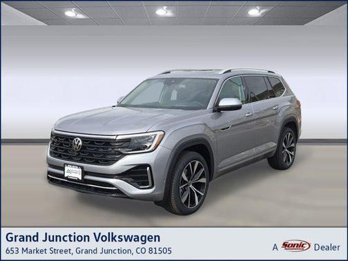 Silver Mist Metallic 2026 Volkswagen Atlas 2.0T SEL Premium R-Line 4MOTION