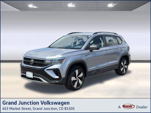Platinum Gray Metallic 2023 Volkswagen Taos 1.5T S