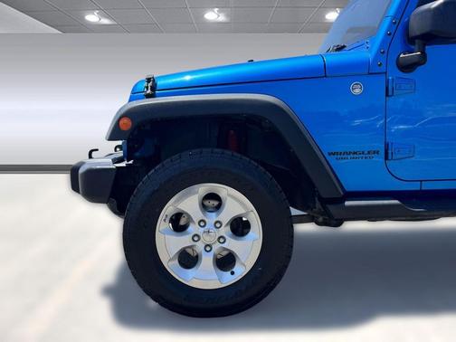Hydro Blue Pearl 2015 Jeep Wrangler Unlimited Sport