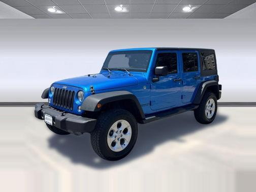 Hydro Blue Pearl 2015 Jeep Wrangler Unlimited Sport