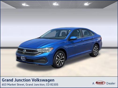 Rising Blue Metallic 2024 Volkswagen Jetta 1.5T S