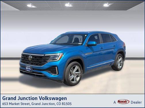 Kingfisher Blue Metallic 2024 Volkswagen Atlas Cross Sport 2.0T SEL