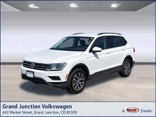 Pure White 2021 Volkswagen Tiguan 2.0T S 4MOTION