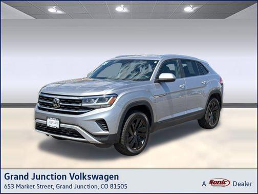 Pyrite Silver Metallic 2023 Volkswagen Atlas Cross Sport 2.0T SE w/Technology 4MOTION