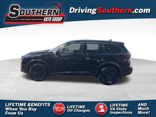 Black 2026 Nissan Rogue SV