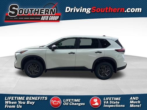 Glacier White 2026 Nissan Rogue S