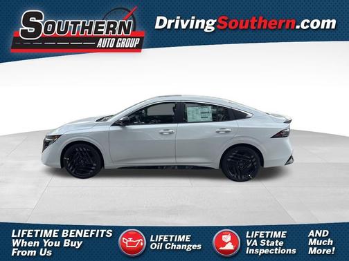 Aspen White 2026 Nissan Sentra SR