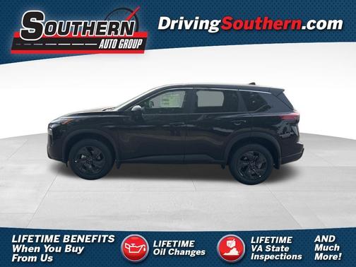Black 2026 Nissan Rogue SV