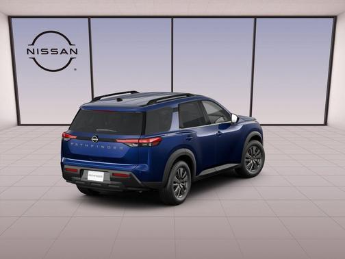 Deep Ocean Blue 2026 Nissan Pathfinder SV