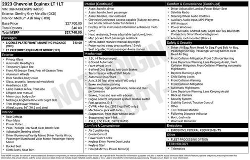 2023 Chevrolet Equinox 1LT