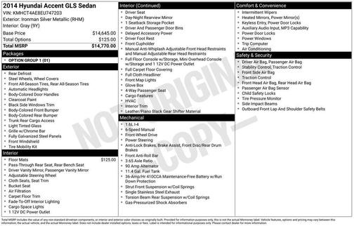 2014 Hyundai Accent GLS
