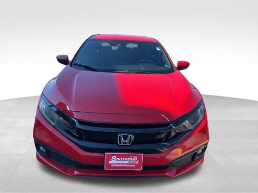 Red 2020 Honda Civic Sport