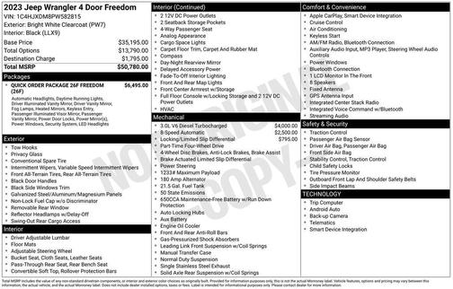 2023 Jeep Wrangler Sport