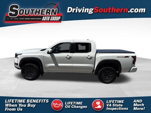 Glacier White 2026 Nissan Frontier PRO-4X