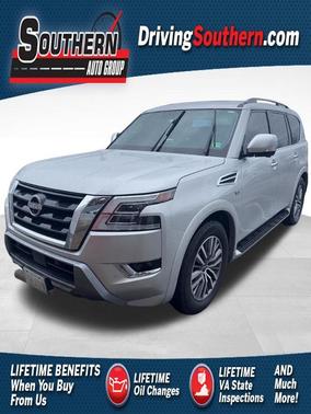 Brilliant Silver Metallic 2021 Nissan Armada SL
