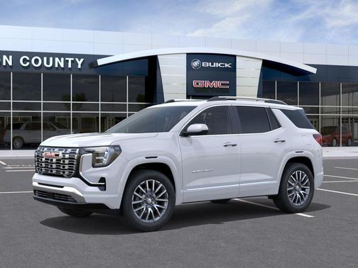 Glacier White Tricoat 2026 GMC Terrain Denali