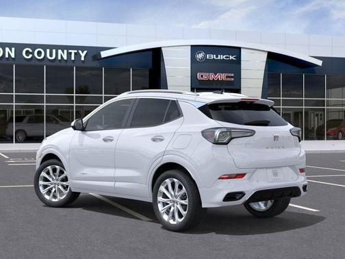 White Frost Tricoat 2026 Buick Encore GX Avenir