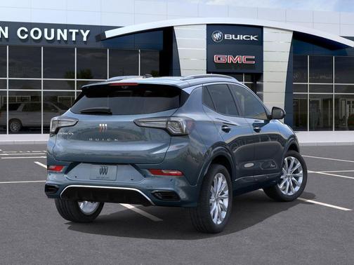 Ocean Blue Metallic 2026 Buick Encore GX Avenir