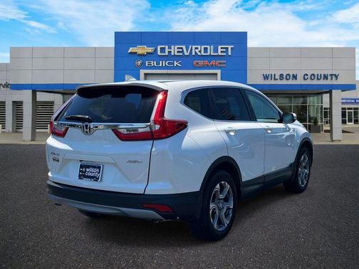 White Diamond Pearl 2018 Honda CR-V EX-L