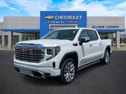 White Frost Tricoat 2024 GMC Sierra 1500 Denali