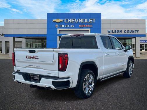 White Frost Tricoat 2024 GMC Sierra 1500 Denali
