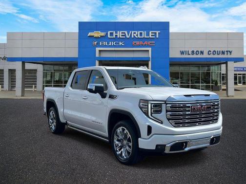 White Frost Tricoat 2024 GMC Sierra 1500 Denali