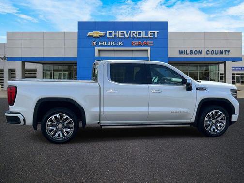 White Frost Tricoat 2024 GMC Sierra 1500 Denali