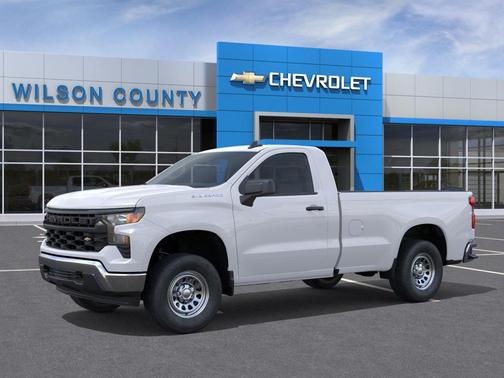 Summit White 2026 Chevrolet Silverado 1500 WT