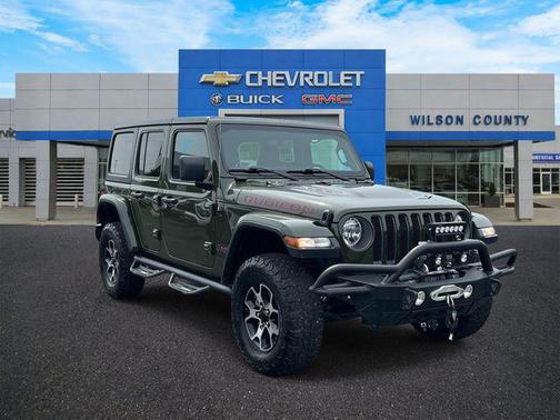 Sarge Green Clearcoat 2023 Jeep Wrangler Rubicon
