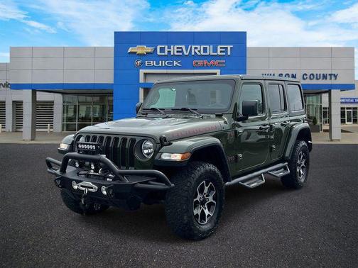 Sarge Green Clearcoat 2023 Jeep Wrangler Rubicon