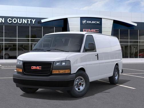 Summit White 2026 GMC Savana 2500 Work Van