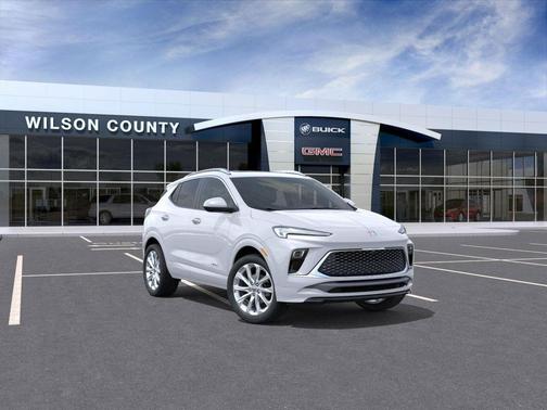 White Frost Tricoat 2026 Buick Encore GX Avenir