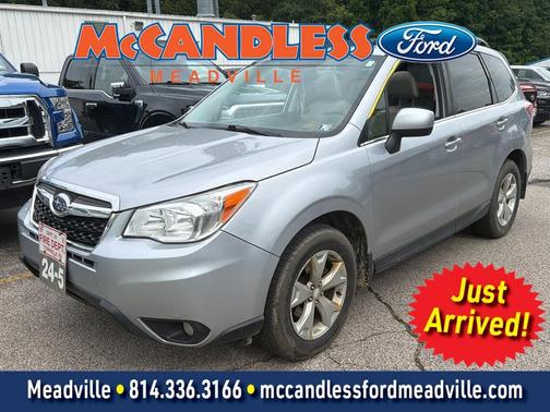 Ice Silver Metallic 2016 Subaru Forester 2.5i Limited