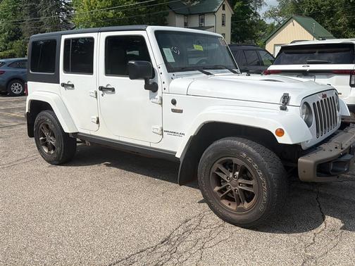 White 2017 Jeep Wrangler Unlimited Sahara
