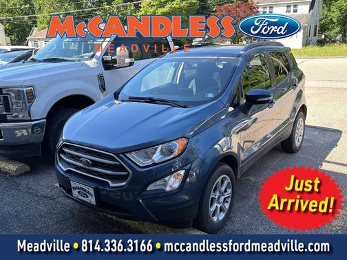 Blue 2022 Ford EcoSport SE