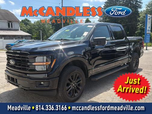 Agate Black 2025 Ford F-150 XLT