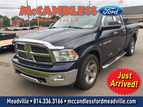 True Blue Pearl 2012 RAM 1500 SLT