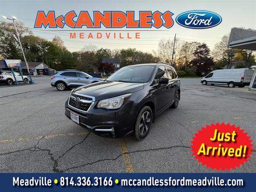 Dark Gray Metallic 2017 Subaru Forester 2.5i Premium
