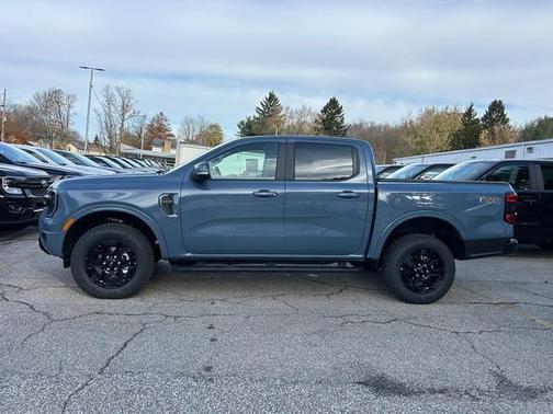 Azure Gray Metallic 2025 Ford Ranger Lariat